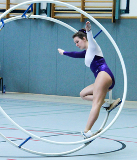 Rhönrad-WM 2016 Quali 1, Finja Süßelbeck