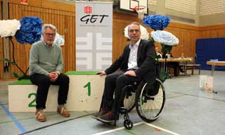 Pre-Olympic-Youth-Cup 2024, Gerhard Gente und Ratsherr Ralf Bockstedte