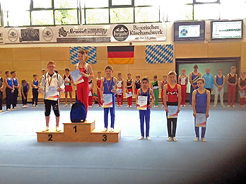 D-Cup 2016, Siegerehrung AK 12-13