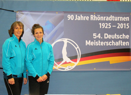 DM 2015, Stefanie Jochem (links), Lisa Rohde