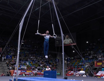 DM GTm 2024, Artur Sahakyan an den Ringen