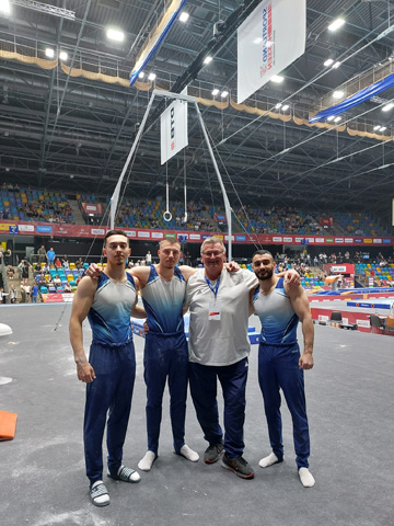 DM GTm 2024, Turner mit Cheftrainer