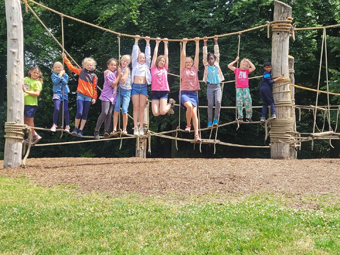 GET-Ferienspatzaktionen 2023, Spaß im Seil