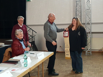 GET-MV 2023, Ehrung Fahnenband