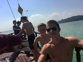 KTV-Trainingslager in Ungarn, Bootsfahrt