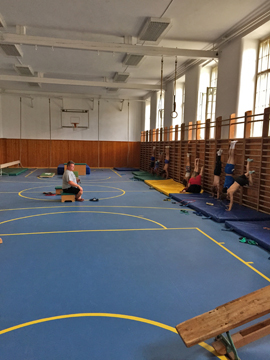 KTV-Trainingslager in Ungarn, Training