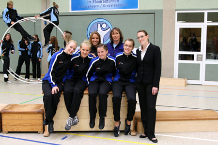 Gruppenbild Rhönradteam