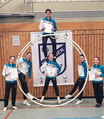 NRWM 2025 Rhönradturnen, Team SG Heisingen