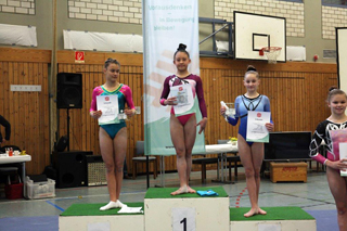 Pre-Olympic-Youth-Cup 2019, Siegerehrung AK 14 Platz 1-3