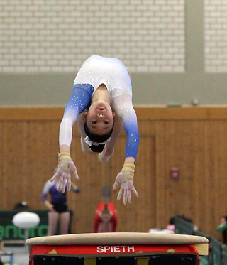 Pre-Olympic-Youth-Caup 2020, Aiyu Zhu, Sprungtisch