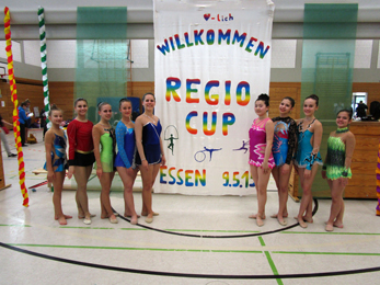 Regio-Cup Mitte 2015, Essener Gymnastinnen