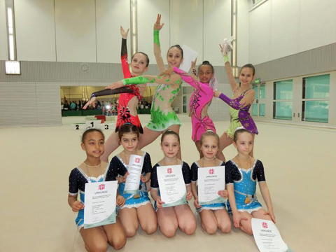 Rheinische Meisterschaften RSG 2015, ETB Gymnastinnen