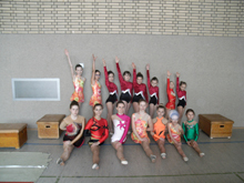 Stadtmeisterschaften RSG 2015 P-K-Übungen, Gymnastinnen TVK