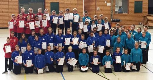 Stadtmeisterschaften 2017 Rh&ouml;nradturnen, Gruppenfoto