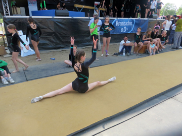 Gillerbergturnfest 2023, Klara im Spagat